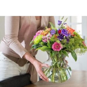 biologische boeket bloemen bestellen en laten bezorgen