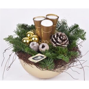 Kerststuk voor in huis